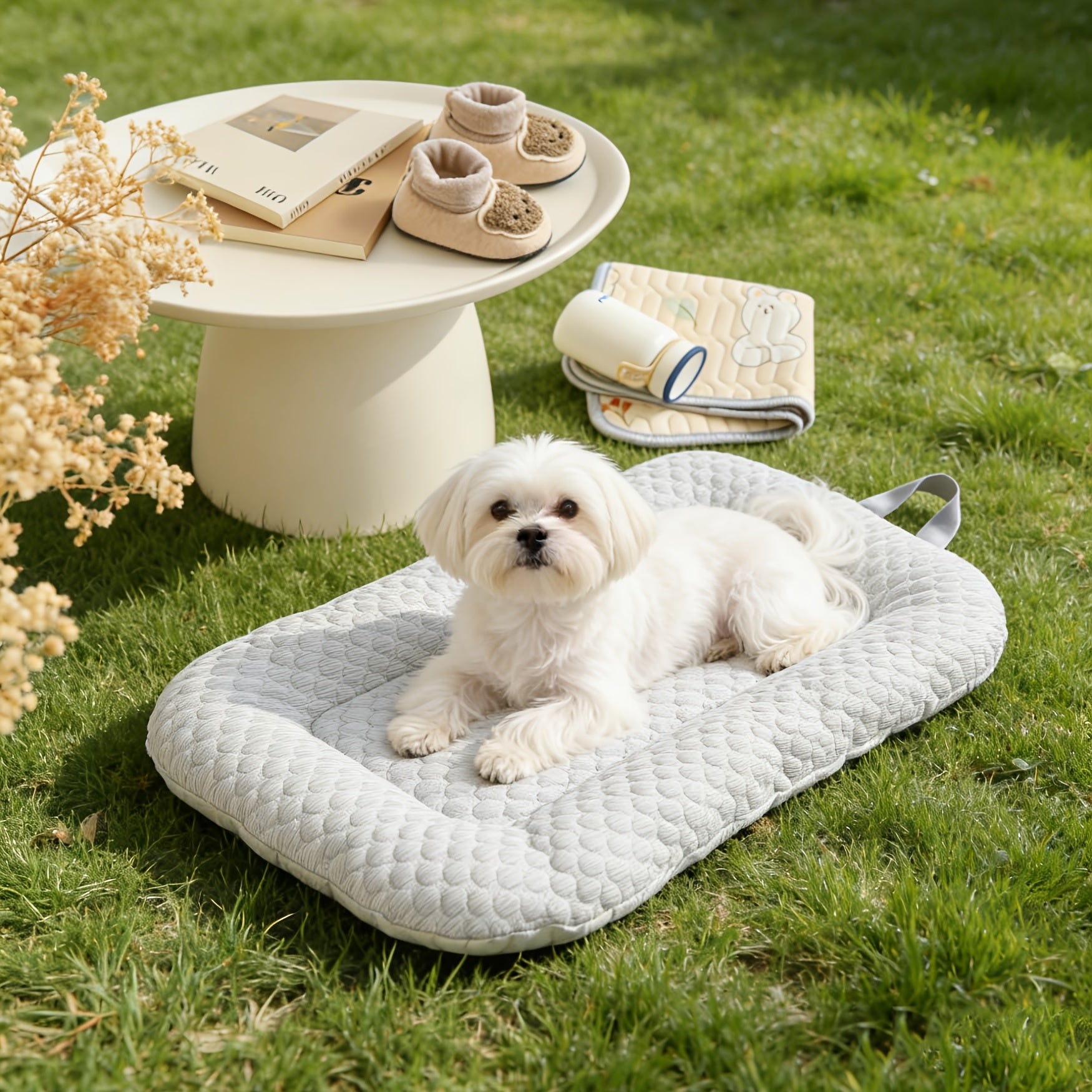 1pc Cooling Pet Bed Dog Bed for Small Dogs and Cats, Under 20Lbs, Cat Bed Cat Bed Mat Pet Stroller Mat, Sofa Pet Pad
