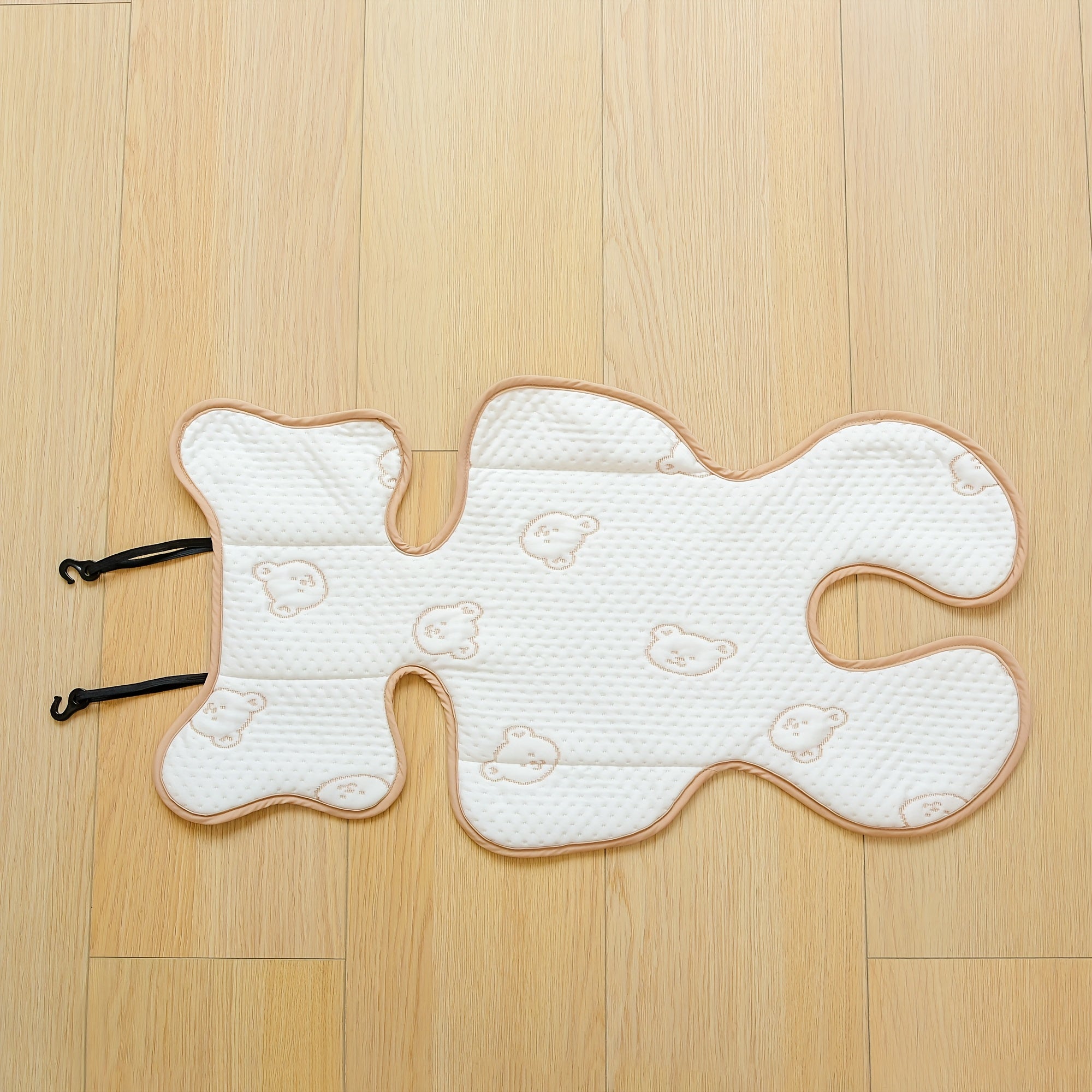 Breathable Printed Bear Stroller Mat for Baby Stroller