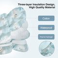 Cooling Pad for Stroller, Double - Sided Available Car Seat Cooler Pad for Babies, Breathable and Cooler, Gel Car Seat Cooler Pad for Baby Chair, Stroller, Child Safety Seat Dinosaur Koala