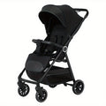 Foldable Baby Stroller with Reclining Shock-Absorbing Seat & Storage Basket - Lightweight Frame, Compact Stroller for \u002F, Quick-Fold Portability (Removable Handle) - \u002F - Baby Travel